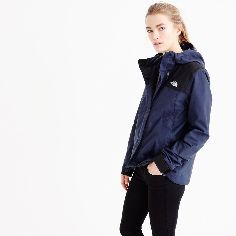 J.Crew × The North Face Mountain Jacket Women's Small EUC